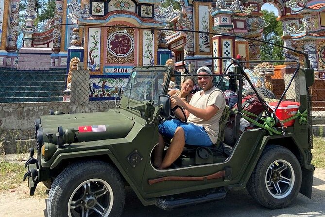 Discover Hue and Hoi An: Jeep Adventure via Hai Van Pass(One Way)
