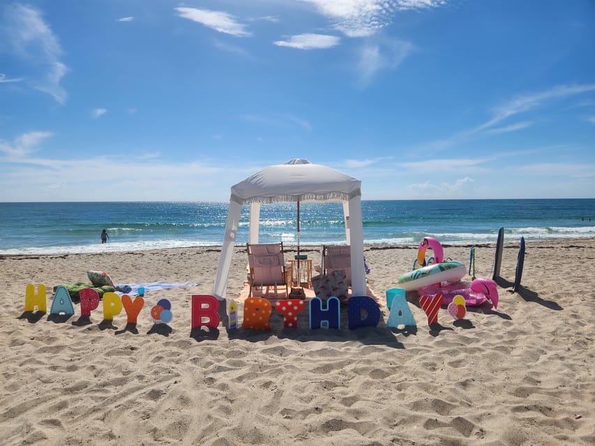 Juno Beach: All-Inclusive Beach Day Cabana Rental