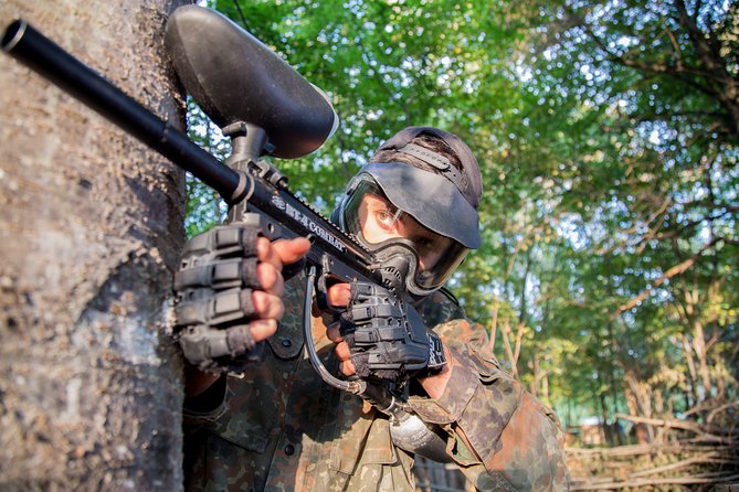 Krakow: Outdoor Paintball With Hotel Transfers