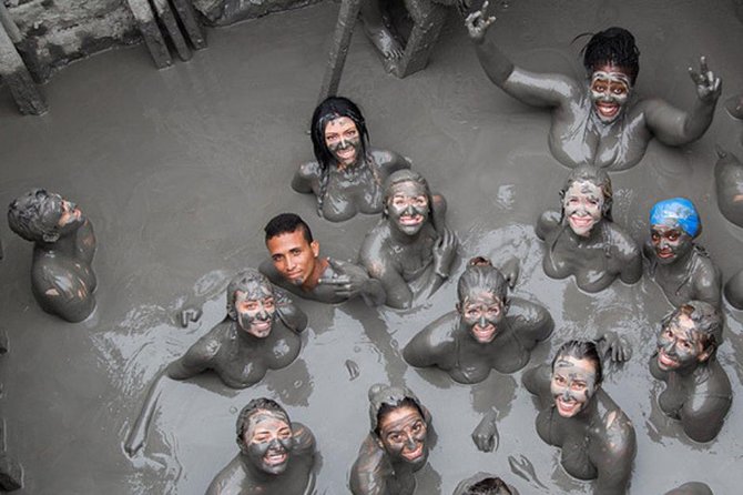 Mud Volcano & Pink Sea