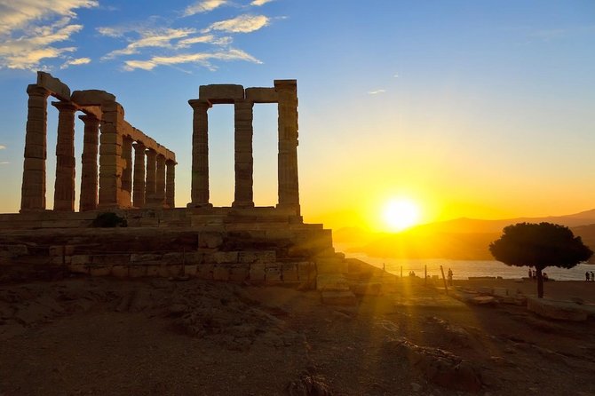Temple of Poseidon, Cape Sounion and Athenian Riviera Private Getaway