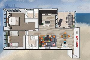 5th Floor Beachside Ocean View With Wi-Fi, Pool and Gym - Apartment Features and Amenities