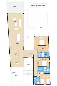 Cloudy Bay Beach House - Amenities and Facilities