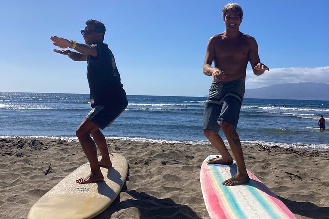 1 Half Hours Private Surf Lessons in Lahaina