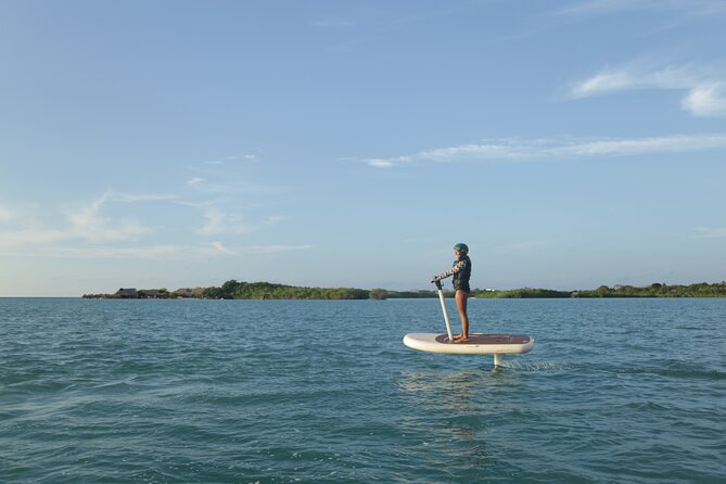 30 Minutes Cartagena Efoil FliteScooter Experience in Baru