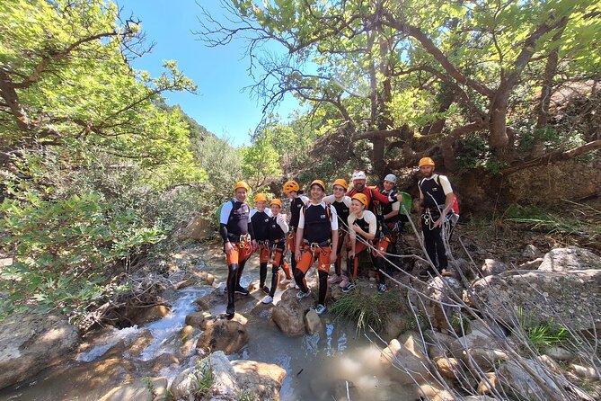 6 Hour Canyoning Experience in Agios Loukas Gorge From Athens
