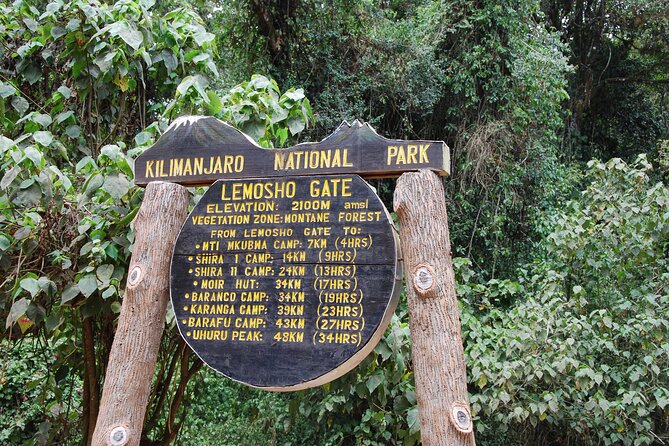 8 Day Kilimanjaro Lemosho Climb