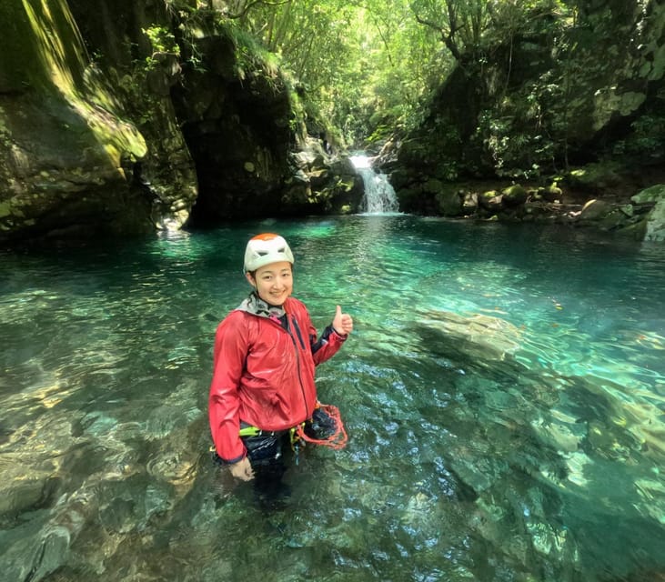 Advanced Canyoning Activity at the Bottom of Mt. Fuji