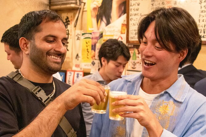 All-You-Can-Drink Bar Hopping Tour in Ueno