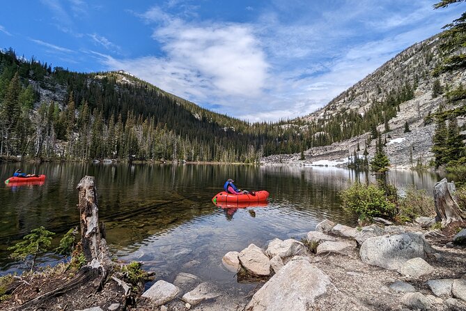 Alpine Lake Float and Guided Hike in the Bitterroot Mountains