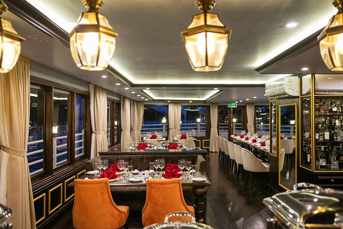 Athena Luxury Cruise in Halong Bay With Meals,Balcony Room & Cave