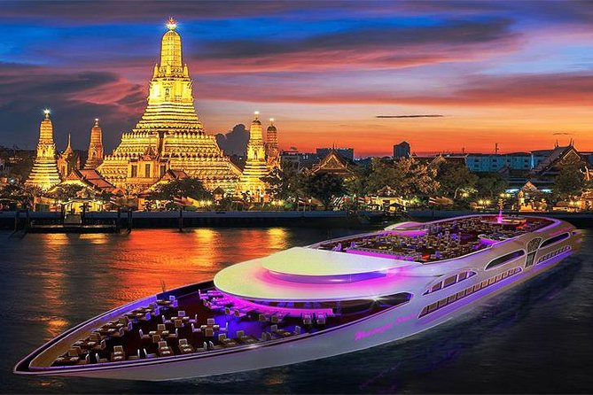 Bangkok: Candle Light Dinner Cruise With Life Music by Grand Pearl