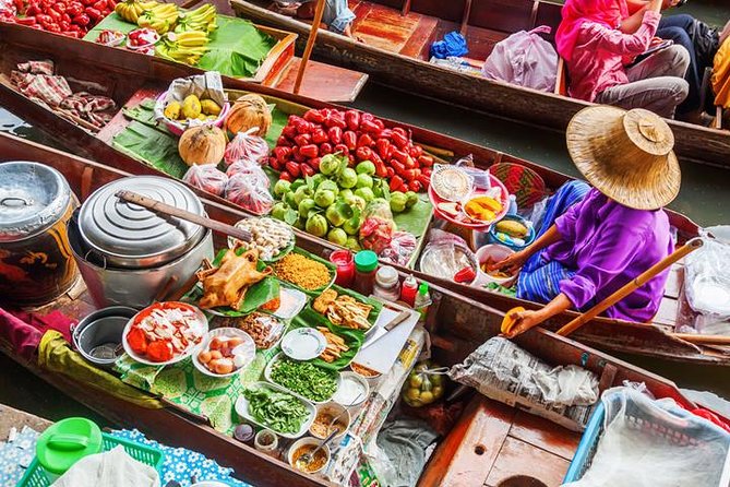 Bangkok – Damnoen Saduak and Train Market Private Tour