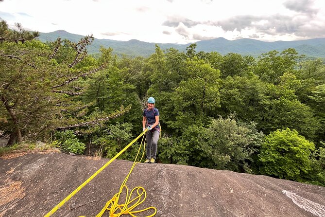 Beautiful Full Day Multi-Pitch Climbing in Western North Carolina