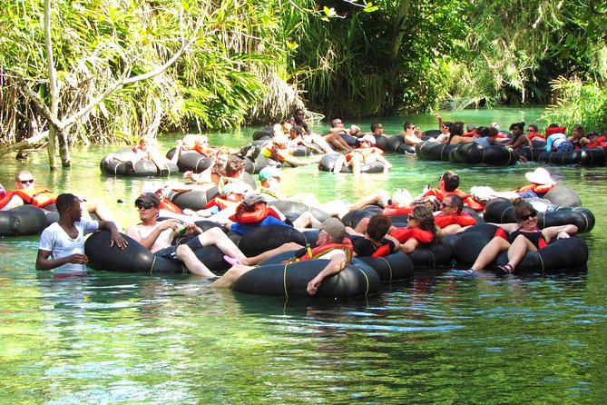 Blue Hole Falls & White River Tubing From Falmouth Jamaica