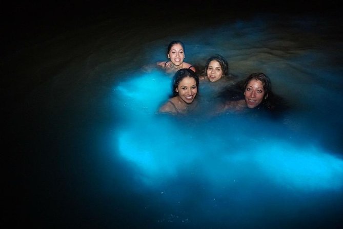 Blue Hole Secret Falls and Luminous Lagoon Private Tour
