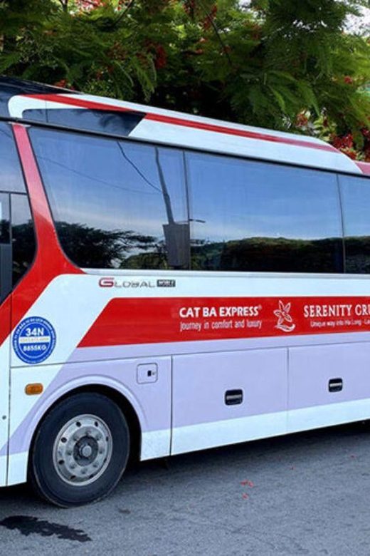 Bus Ticket Cat Ba - Hanoi ( Bus+ Ferry ) - Best Selling - Service Overview