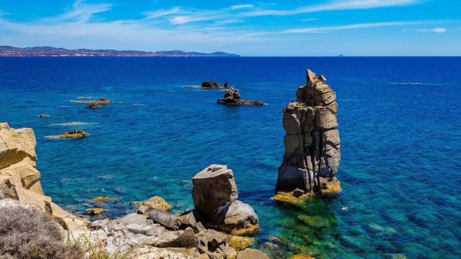 Calasetta: H/D Dinghy Trip to San Pietro or Sant’antioco Island