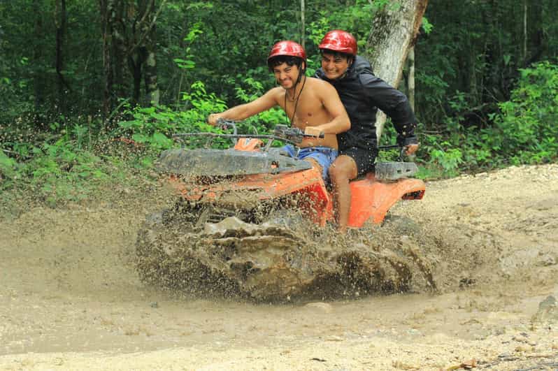 Cancun Adrenaline Rush: ATV, Ziplines & Cenote Thrills!