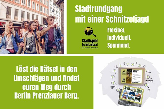 City Game Scavenger Hunt Berlin Prenzlauer Berg - Independent City Tour - Inclusions and Requirements