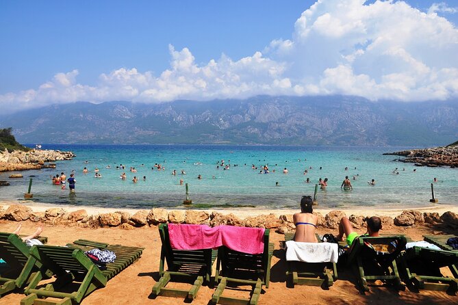 Cleopatra Island Boat Trip From Marmaris With Lunch and Drinks