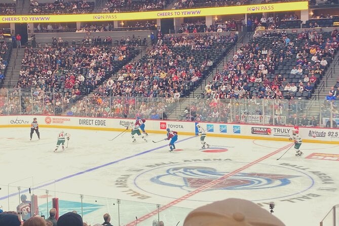 Colorado Avalanche Ice Hockey Game Ticket at Ball Arena - Game Ticket Details