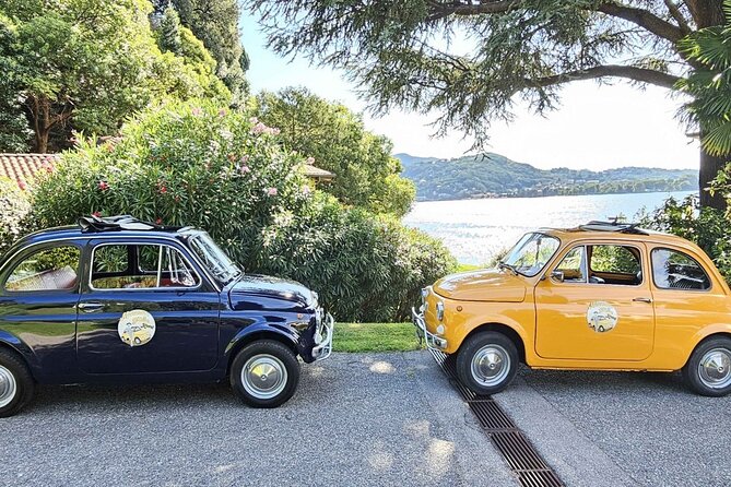 Como Lake: Vintage Car Fiat 500 Rental