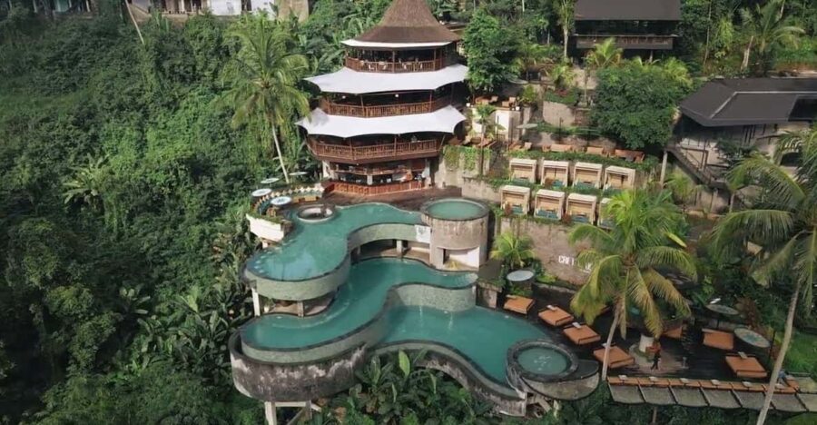 Cretya Ubud Infinity Pool,Hidden Waterfall, Temple &Lunch