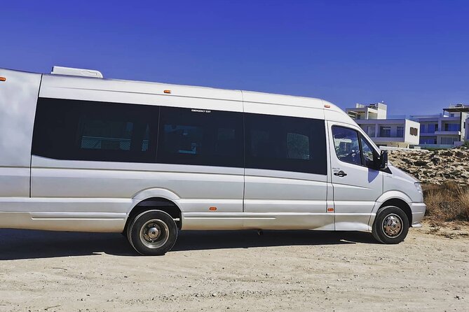 Cyprus Larnaca Airport Private Transfers to Ayia Napa 1-15 Passengers
