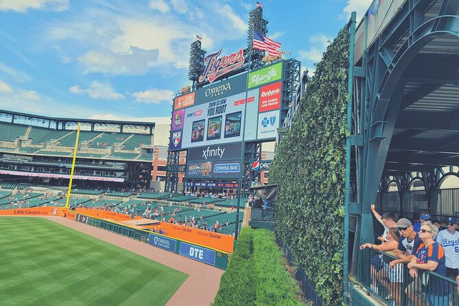 Detroit Tigers Baseball Game Ticket at Comerica Park