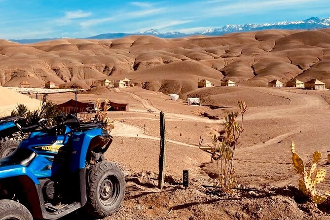 Discover Agafay Desert With an Expert via Quad (Atv).