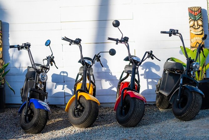 Electric Fat Scooter Rental Per Hour Solana Beach