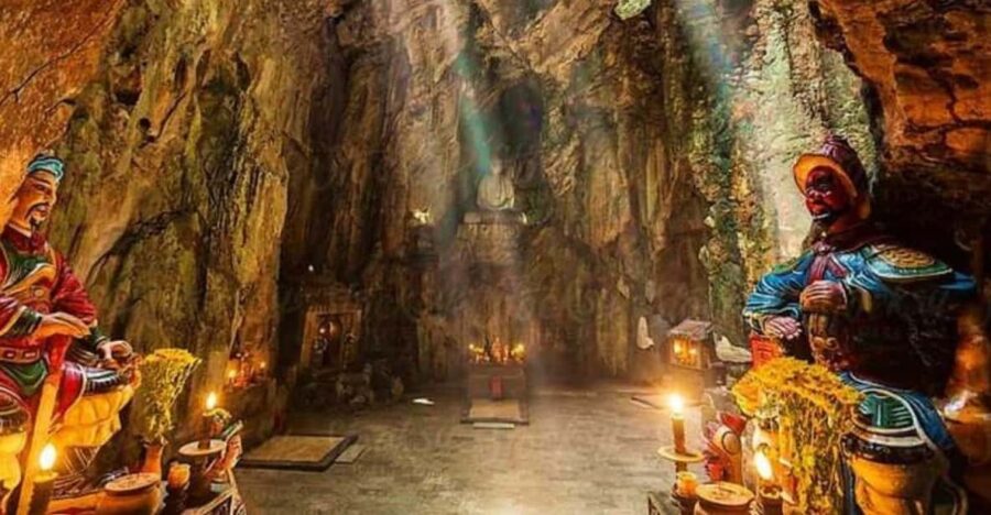 FR DA NANG: MARBLE MOUNTAINS- MONKEY MOUNTAIN- AM PHU CAVE