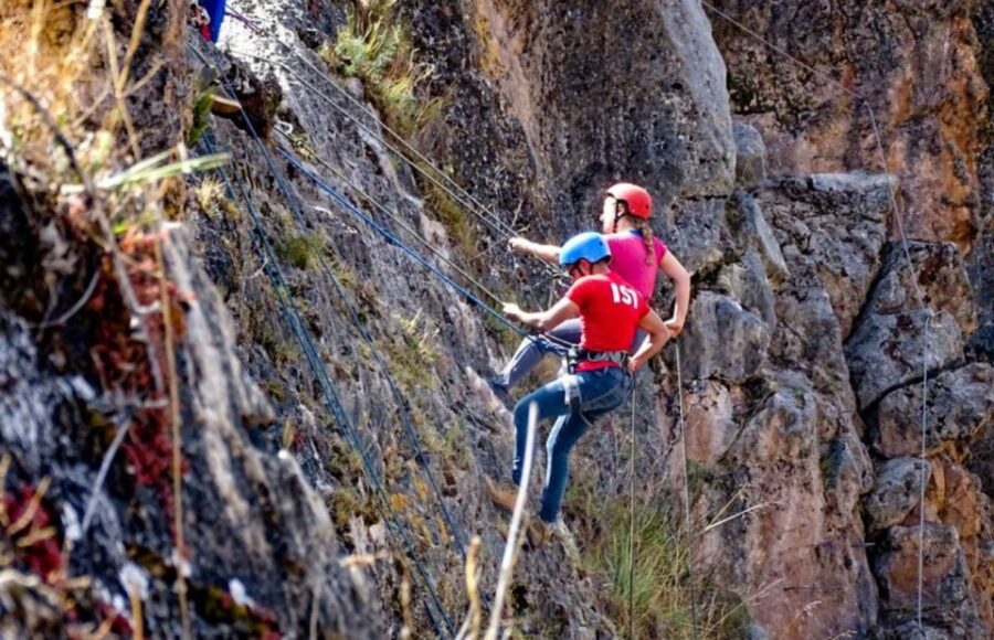 From Cusco: Sky Bike, Rappelling and Extreme Via Ferrata