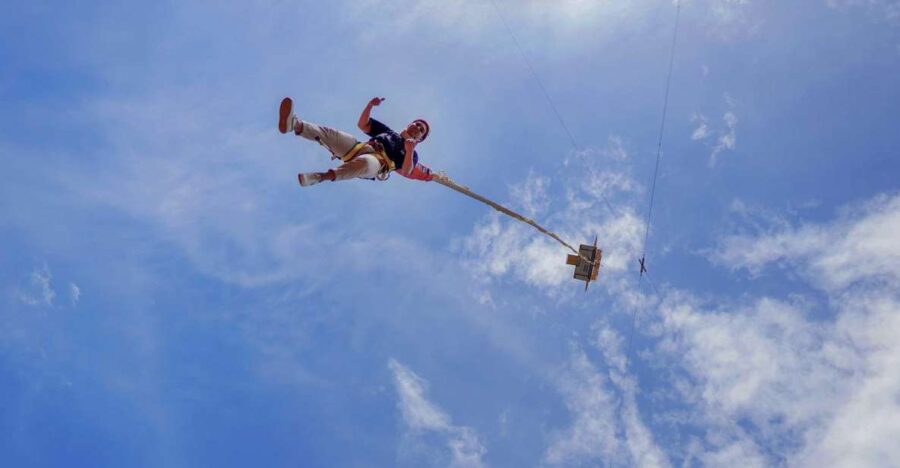 From Cusco: Slingshot or Superman |Adventure at Poroy|