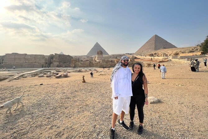 Full Day Giza Pyramids Sphinx Memphis Sakkara Lunch Camel Ride
