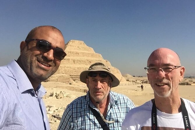 Full-Day Giza Pyramids, Sphinx, Sakkara and Memphis.