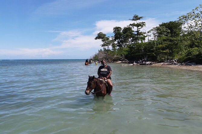 Full-Day Tour to Blue Hole Falls With Horseback Ride From Montego Bay