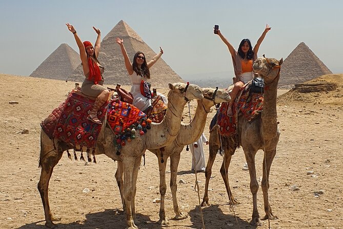 Giza Pyramids, Sphinx, Camel Ride, Sailing on the Nile and Royal Mummies - Exploring the Giza Pyramids
