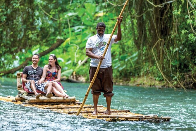 Great River Rafting and Limestone Massage and Ricks Cafe Combo From Montego Bay
