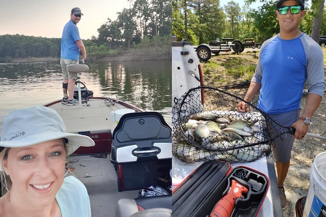 Guided Bass and Crappie Fishing on Broken Bow Lake.