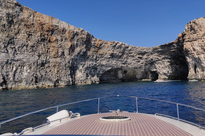 Half-Day Private Boat Charter Tour in Malta, Gozo and Comino