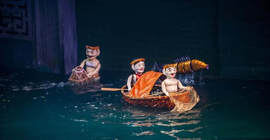 Hanoi Water Puppet Shower Ticket Add Visit French Old Quater - Activity Overview