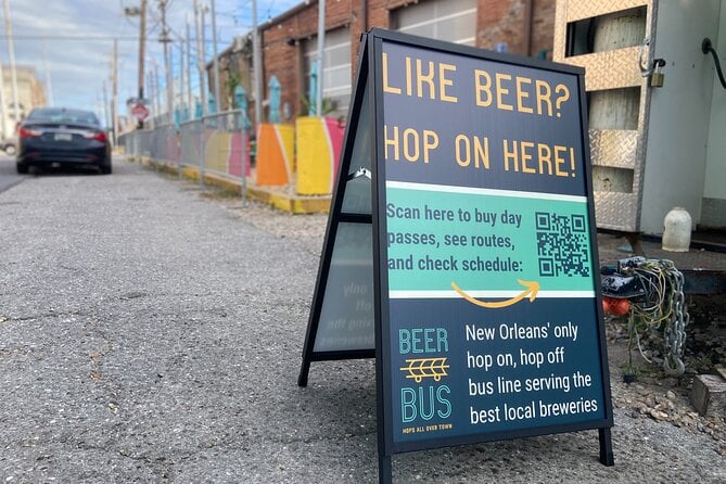 Hop On, Hop off Craft Brewery Bus Tour in New Orleans