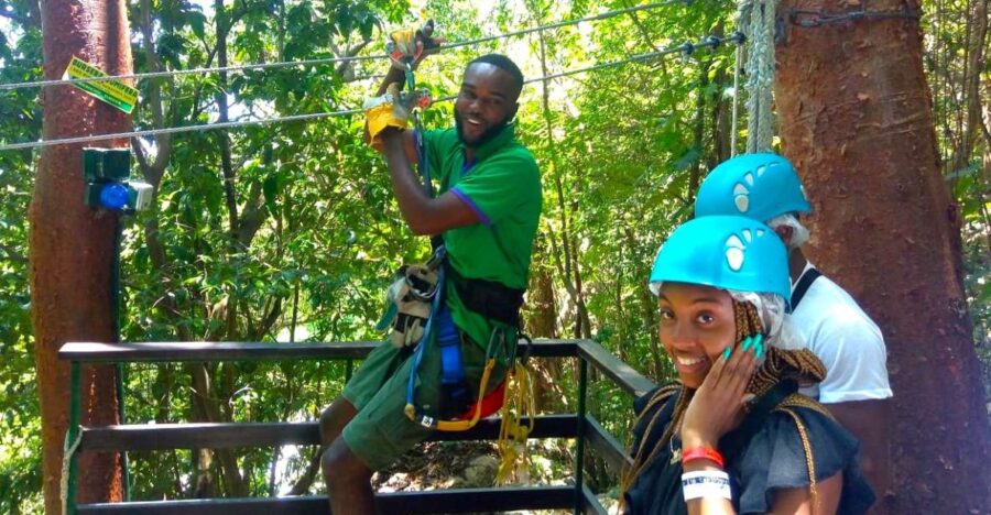 Jamaica Zipline Adventure (Mystic Silver) From Falmouth