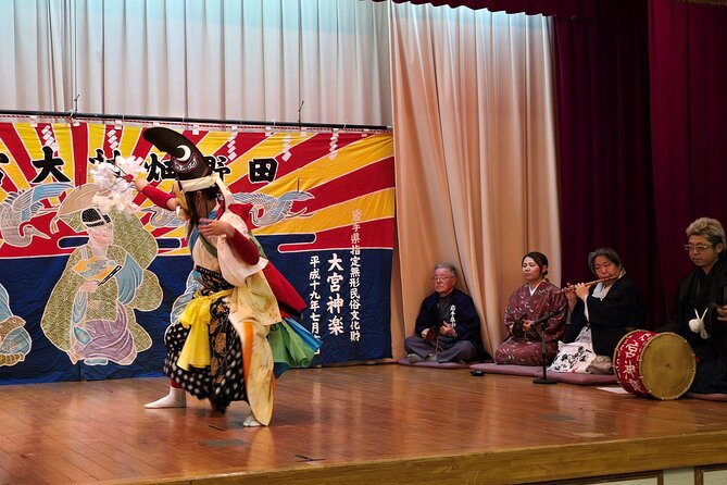 Kagura Dance Activity Michinoku Coastal Trail Area