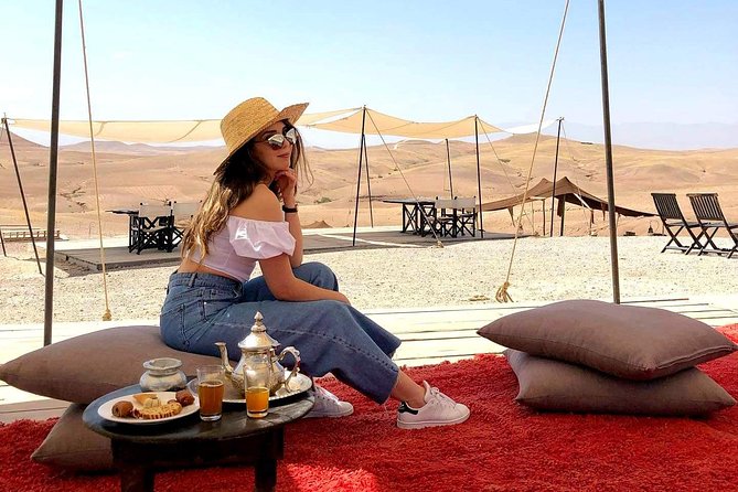 Magical Dinner on Sunset in Agafay Desert and Camel Ride - Meeting and Pickup