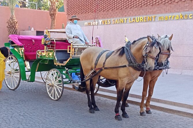 Majorelle-Menara Garden & the Yves Saint Laurent Museum Horse Carriage Tours - Inclusions of the Tour