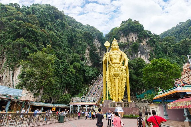 Malaysia Countryside and Batucaves From Kuala Lumpur