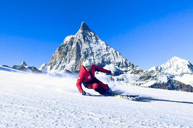 Matterhorn Private Skiing Day With Pick-Up From Zermatt